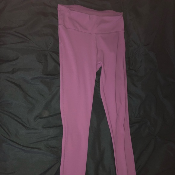 Burgundy Fabletics Leggings - Picture 2 of 4